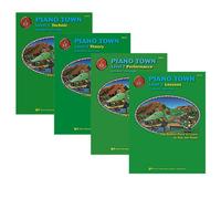 Piano Town Level 2 Learners Pack - Lesson, Theory, Performance and Technic Books