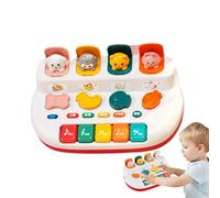 Piano Toy - Cute Animal Piano Keyboard, Musical Instrument, Interactive Learning Toy Supporting Early Childhood Music Development | For Girl Boy 18 Months And Older Home Playroom Entertainme
