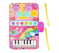 Piano Toy, Early Education Piano Mat, Kids Musical Learning Mat for Toddler, Cognitive Development and Creativity, Fun Playtime, Quality Educational Toy, Musical Play Toys for Home 31.5x19.69 Inches
