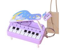 Piano Toy Keychain: Musical Piano Keyboard, Portable Piano Keyboard Music Decoration for Backpacks for Backpacks