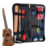 Piano Tuner Kit, 16 Pieces Tuning Wrench Set with Tuning Wrench, Fastener, Tuning Mute, Professional Piano Tuning Tools and Accessories for Home, Offices, Thanksgiving, and Christmas
