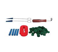 Piano Tuner Tool Kit, L - Shaped Tone Wrench with Rubber Mute Sticks and Felt Silence Blocks, Professional Piano Tuning and Repair Set for DIY Musicians and Technicians