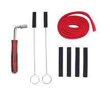 Piano Tuning Kit,Piano Tuning Maintenance Tools Include Tuning Spanner,Temperament Strip,Tuning Forks,Mute Blocks for Piano DIY Fixing Kit Set Performance Accessory Musical Instrument Accessories