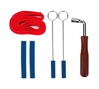 Piano Tuning Kit, Professional Piano Tuning Tool Set Hammer Mutes Temperament Strip Tools DIY Tuner Fixing Kit Set for Musical