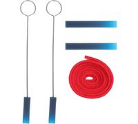 Piano Tuning Mute Kit with Red Rubber Mutes, Fork & Professional Repair Tools for Grand Piano Maintenance