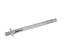 Piano Tuning Ruler 1405B T Handle Portable Music Wire Gauge Tool for Piano Maintenance and Steel Plate Measurement (6.69inch)
