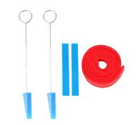 Piano Tuning Tool Kit Professional Wool Felt Temperament Strip Rubber Mute Blocks for Piano Tuners Teachers Apprentices 2 Tuning Sticks 2 Mutes 1 Strip