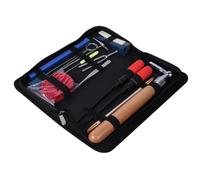 Piano Tuning Tool Kit, Steel Lever Handle Tuning Hammer with Mute Tools and Portable Storage Case: Piano Repair Accessory Set for Upright and Grand Piano Tuning, Regulation, Voicing (B)