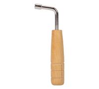 Piano Tuning Wrench, Professional L-Shape Tuning Hammer with Square Tip, Precision Tuner Tool for Lyre Harp and String Instruments, Metal Wood Material, 2.09x4.53in