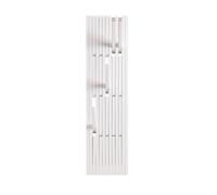 Piano wall coat rack small Beech Lacquered White PER/USE - PER USE PIANO S BUCHE WEISS