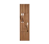 Piano wall coat rack small Teak PER/USE - PER USE PIANO S TEAK