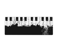 Piano Washable Keyboard Mat Oversized Desk Pad for Easy Cleaning and Enhanced Workspace