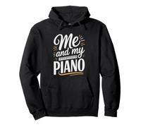 Piano Will Serve Lord Scripture Pianist Christian Faith Pullover Hoodie