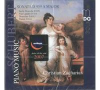 Piano Works By Schubert^Zacharias (2007-05-22)