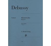 Piano Works - Volume I Claude Debussy Book [Softcover] Piano G. Henle Verlag