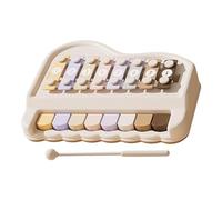 Piano Xylophone Toy | 8 Multicolored Interactive Portable Musical Game - Musical Instrument Toys,for Kids Boy Family Party Holiday School Classroom Home Indoor Outdoor