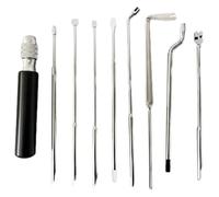 PianoTuningRepairToolsPartsAccessories， Whole set 13 PCS Complete Piano Tuning Tool Set with Tuning Wrench, Essential Tools for Piano Care