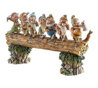 Piao Seven Dwarf Trees Decorate The Garden, Seven Dwarfs Mini Resin Statue, Fairy Garden Accessories Outdoor Children's Gifts Resin Figurines