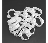 PIAOLGYI Mount for Eufy Permanent Outdoor Lights,Bracket for Eave,Accessories Compatible with Eufy Warm White Eave Lights(24 Pcs)