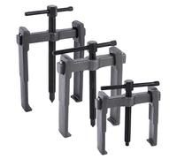Piashow 3-Piece Bearing Puller, Two-Jaw Puller Set 3 Inch 4 Inch 6 Inch 20-85 mm, Special Thin Claws Flywheel Puller Tool for Wheel Removal, 1-3 Tons