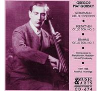 Piatigorsky, Gregor - Plays Schumann/Beethoven/Brahm