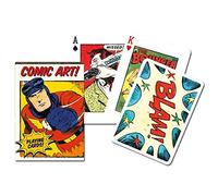 Piatnik 1616 "Vintage Comic Art Card Game (55-Piece)