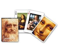 Piatnik 1657 "Leonardo Da Vinci Card Game (55-Piece)