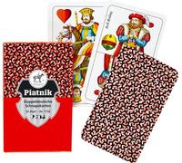 Piatnik 1756 "Schnapps Cards Flash, Double German Card Game (24-Piece)