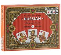 Piatnik 2134 "Golden russian Card Game (2 x 55-Piece)
