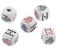 Piatnik 2970 16 mm Poker Dice (5-Piece)
