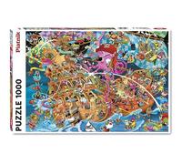 Pink Pirate - R J Crisp 1000 Piece Jigsaw Puzzle