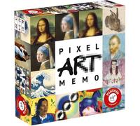 Piatnik 6690 Piatnik-6690 Pixel Art Special Memo Bring the Original in Connection with Its Pixelated Image