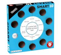 Piatnik 7193 7193-Smart 100 New Questions 1000 Answer Options Playable with the Original Game Family Edition, Smart 10 Expansion 2-Travel
