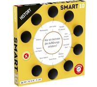 Piatnik 7243-Smart 100 Additional Questions with 1000 Answer Options | Playable with the Original Game Family Edition, Smart 10 Expansion History