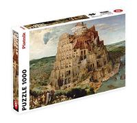 Piatnik Bruegel Tower of Babel Jigsaw Puzzle - 1000 Piece Fine Art Puzzle Featuring Iconic Biblical Painting - Challenging & Educational Puzzle for Art Lovers & History Enthusiasts
