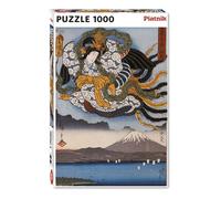 Piatnik Hiroshige Amaterasu 1000 Piece Jigsaw Puzzle Japanese Ukiyo-e Art Puzzle