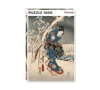 Piatnik Hiroshige-Tale of Genji 559945 Puzzle 68 x 48 cm 1000 Pieces Multi-Coloured