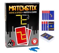 Piatnik | Matchstix | Brainteaser Card Game | Ages 8+ | 1-4 Players | 20 Minutes Playing Time