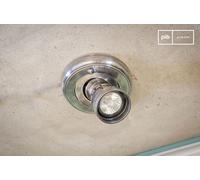PIB Adjustable silver metal ceiling light, industrial style, 150x120x150cm, retro chic design
