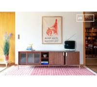 PIB Dark wood TV unit Aurora