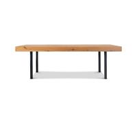 PIB Large light wood dining table Avesta