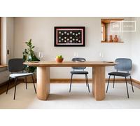 PIB Large light wood dining table Solna