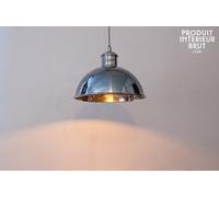 PIB Large metal pendant light, industrial style, 40x40x25 cm, retro-chic for office or workshop