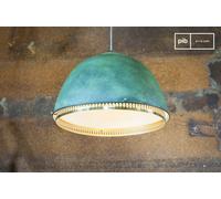 PIB Large metallic suspension light Uranus