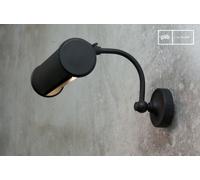 PIB Matte black board wall light, industrial style, 21x23x17 cm, elegant and practical lighting