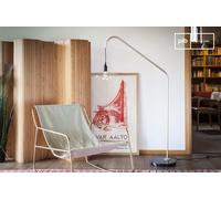 PIB Metal and marble reading lamp, Scandinavian style, 80x30x142 cm, sl nd customizable design