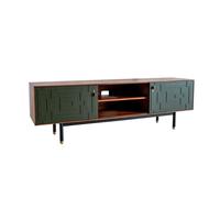 PIB Patterned walnut TV cabinet Velina