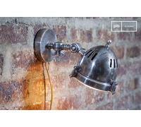 PIB Silver-plated vintage design wall lamp