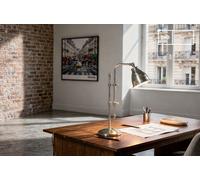 PIB Sliding lamp in silver-plated brass Gemet