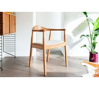 PIB Wooden chair, Scandinavian style, 46x42x75 cm, comfortable vintage design for all interiors